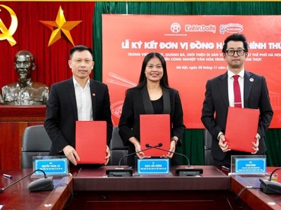 Ký kết hợp tác bảo vệ và quảng bá ẩm thực Hà Nội - di sản Phở 