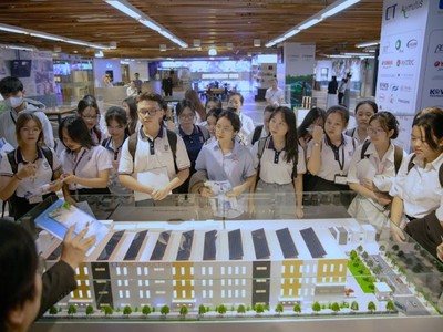 CT Innovation Hub 4.0 đón hàng ngàn sinh viên trong nước và quốc tế đến tham quan và học hỏi.