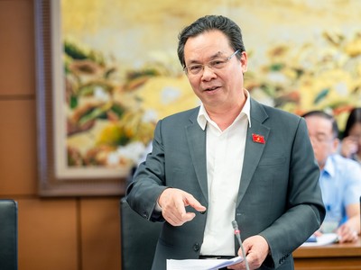 Đại biểu Hoàng Văn Cường (Hà Nội). 