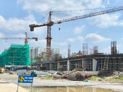 Him Lam hiện cũng đang tham gia phát triển một dự án nhà ở xã hội tại phường Bồ Đề (quận Long Biên cũ). Ảnh: Thanh Vũ