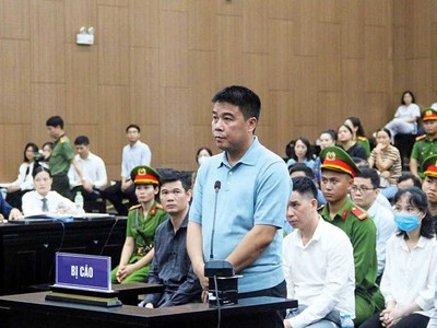 Nguyễn Văn Hậu, cựu Chủ tịch HĐQT Tập đoàn Phúc Sơn tại phiên tòa sơ thẩm 