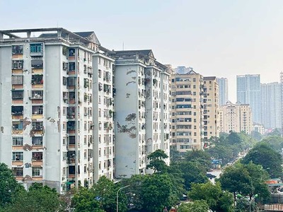 Giá các chung cư cũ đang chững lại do dân đầu tư “lướt sóng” rút lui 