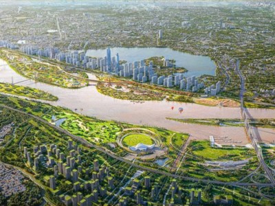  Phối cảnh Khu đô thị thể thao Olympic.