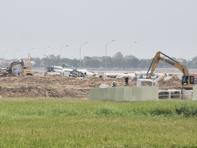 Giá đất vùng ven Hà Nội tăng mạnh do quá trình đô thị hoá và phát triển hạ tầng. Ảnh: Thanh Vũ. 