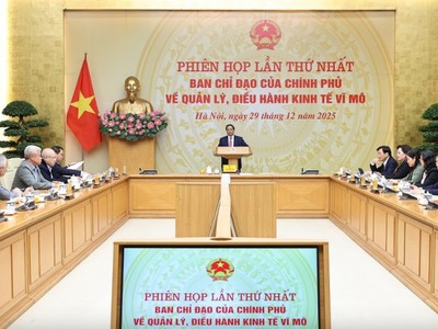 Năm 2026 giữ vững ổn định kinh tế vĩ mô, kiểm soát lạm phát, thúc đẩy tăng trưởng 