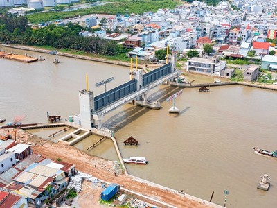 TP.HCM: Dự án chống ngập 10.000 tỷ đồng tăng tốc sau khi “mở khóa” quỹ đất đối ứng 