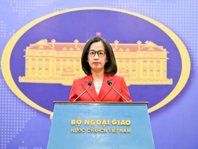 Người phát ngôn Bộ Ngoại giao chia sẻ tại buổi họp báo ngày 8/1/2026.