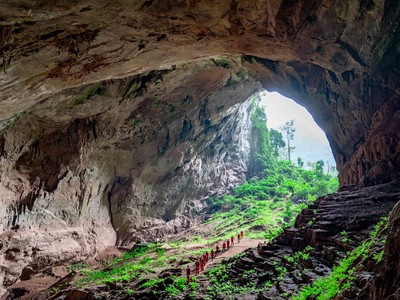 VQG Phong Nha- Kẻ Bàng tiếp tục là điểm đến hấp dẫn với du khách trong năm 2025. Ảnh: Jungle Boss