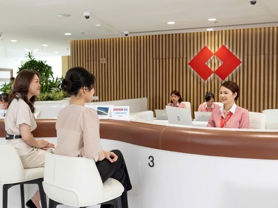 Techcombank hiện nằm trong nhóm những ngân hàng thương mại cổ phần được xếp hạng tín nhiệm cao nhất tại Việt Nam. Ảnh: Techcombank