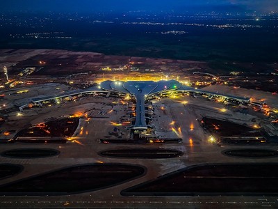 Toàn cảnh Cảng hàng không quốc tế Long Thành giai đoạn 1. 