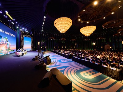 Thông tin về các dự án sắp ra mắt thu hút sự quan tâm lớn của hệ thống đối tác. Ảnh: Ánh Dương.