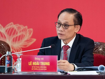 Bộ trưởng Bộ Ngoại giao Lê Hoài Trung - Ảnh PT. 