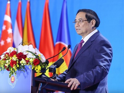 Thủ tướng Phạm Minh Chính cho biết, Việt Nam đã có nhiều nỗ lực thúc đẩy chuyển đổi số quốc gia và đạt được nhiều kết quả quan trọng - Ảnh: VGP.