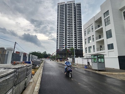 Dự án Nhà ở xã hội Tân Đông Hiệp tại phường Dĩ An, TP.HCM vừa được bàn giao cho cư dân. 