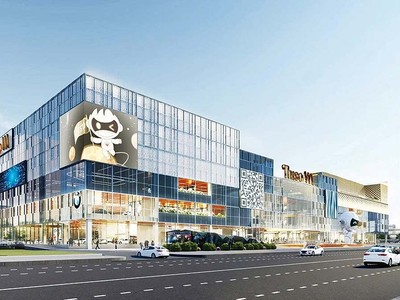 Trung tâm thương mại - Dịch vụ và Mua sắm THISO Mall do Công ty Đại Quang Minh (Thadico, thuộc Thaco Group) phát triển 