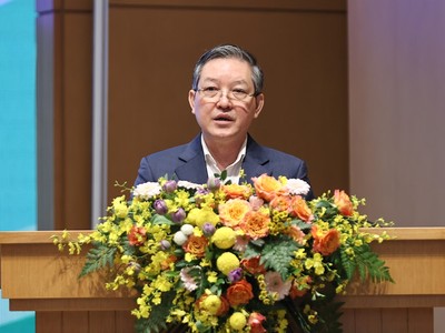 Đồng chí Lương Quốc Đoàn, Ủy viên Trung ương Đảng, Chủ tịch Ban Chấp hành Trung ương Hội Nông dân Việt Nam.