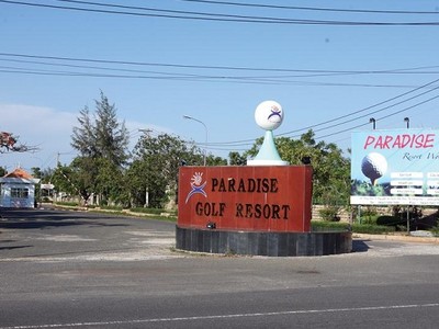 Dự án Khu du lịch Vũng Tàu Paradise chỉ còn sân golf hoạt động.