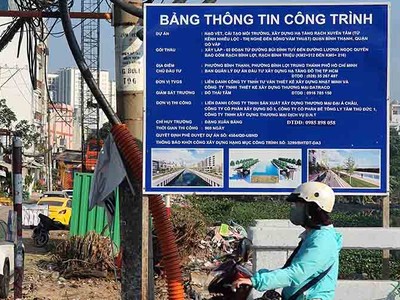 Người dân TP.HCM bắt đầu di dời, bàn giao mặt bằng dự án cải tạo rạch Xuyên Tâm 