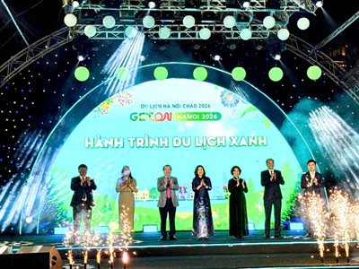 Khai mạc “Get on Hanoi 2026”, mở đầu hành trình du lịch xanh của Thủ đô 