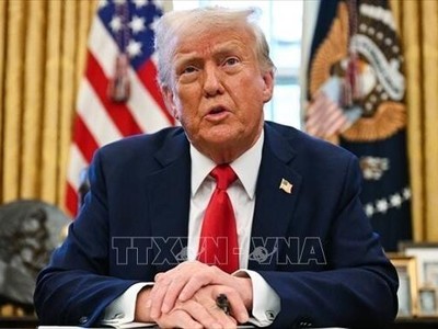 Tổng thống Mỹ Donald Trump. Ảnh: IRNA/TTXVN