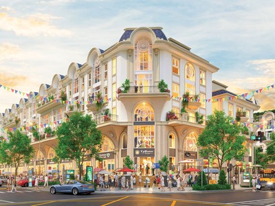 Phố thương mại cao cấp The Legend Shophouse tại Van Phuc City