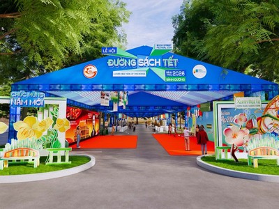 Đường sách Tết Bính Ngọ 2026: Kết nối di sản và công nghệ 