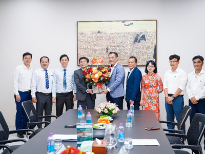 Đoàn lãnh đạo Tỉnh ủy, HĐND, UBND, UBMTTQ tỉnh Khánh Hòa do ông Lữ Thanh Hải – Ủy viên Ban Thường vụ Tỉnh ủy, Phó Chủ tịch HĐND tỉnh dẫn đầu, đến thăm, chúc Tết và làm việc đầu năm tại Công ty Cổ phần Vega City.