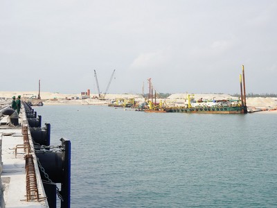 Thực tế dự án Khu bến cảng Mỹ Thuỷ