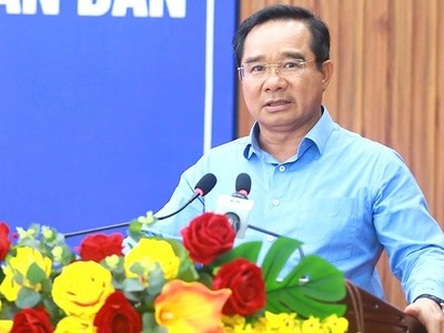 Chủ tịch UBND TPHCM Nguyễn Văn Được phát biểu tại hội nghị.