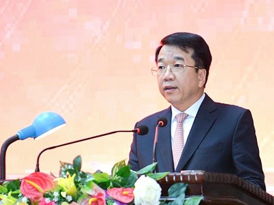 Ông Nguyễn Thanh Bình, tân Chủ tịch UBND tỉnh Ninh Bình. Ảnh: Trường Giang