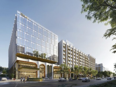 Phối cảnh tòa nhà trụ sở mới của GELEX.