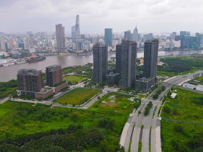 Một góc Thủ Thiêm