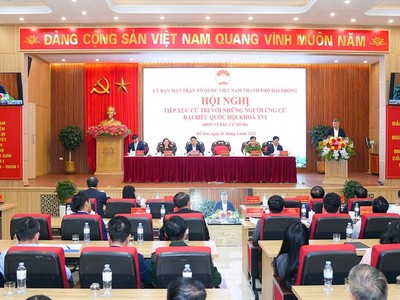 Các ứng cử viên đại biểu Quốc hội cam kết đưa Hải Phòng phát triển bứt phá 