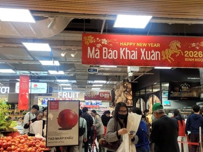 Nhu cầu mua sắm trong dịp Tết đã tác động tới mức tăng Chỉ số giá tiêu dùng tháng 2/2026