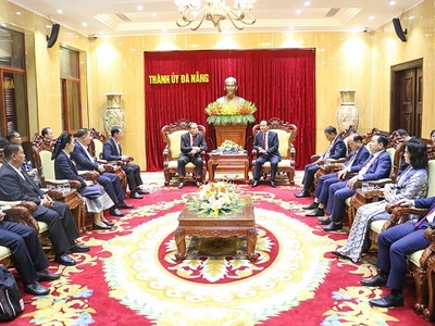 Đà Nẵng tăng cường hợp tác toàn diện với tỉnh Champasak (Lào) trong thời gian qua. Ảnh: T.X