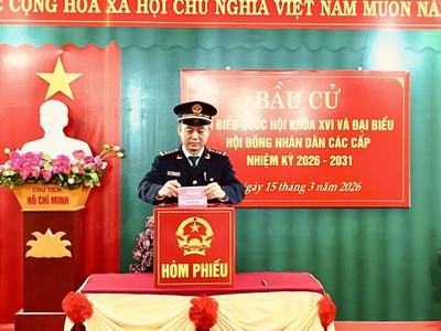 Công chức, người lao động ngành Hải quan trách nhiệm tham gia Ngày hội non sông 