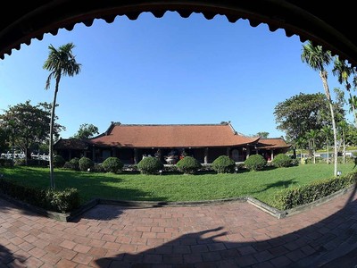 Chùa Keo (Thần Quang Tự) tại xã Vũ Tiên, tỉnh Hưng Yên (Ảnh: P.V) 