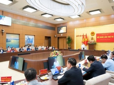 Chủ tịch Quốc hội Trần Thanh Mẫn chủ trì Hội nghị lần thứ tư Ban Chấp hành Đảng bộ Quốc hội