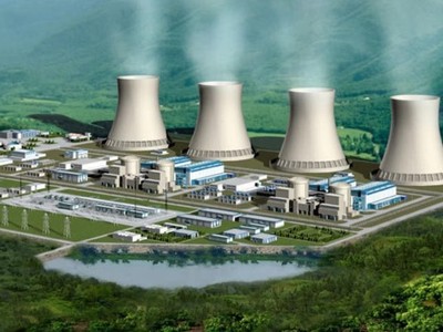 Phối cảnh dự án điện hạt nhân Ninh Thuận.