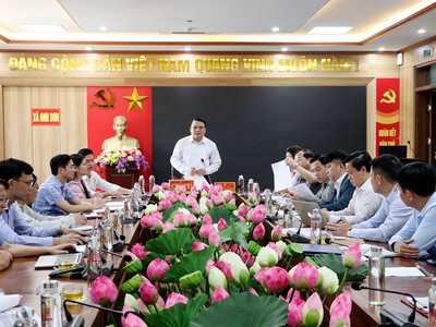 Lãnh đạo tỉnh Nghệ An kiểm tra, đốc thúc tiến độ các dự án đầu tư công 