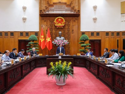 Thủ tướng Phạm Minh Chính chủ trì cuộc họp của Thường trực Chính phủ, nghe báo cáo, cho ý kiến về các chính sách nhà ở xã hội và các vấn đề liên quan.