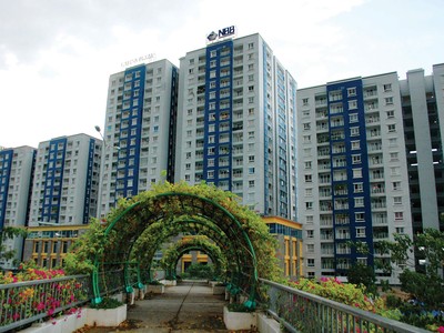 Dự án Carina Plaza của Công ty cổ phần Đầu tư Năm Bảy Bảy. Ảnh: Lê Toàn 