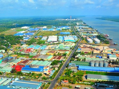 Khu công nghiệp Trà Nóc- TP. Cần Thơ. Ảnh: Thu Hà