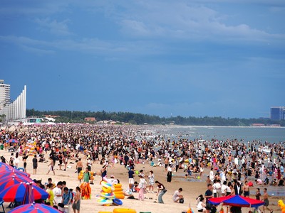 Du lịch biển Vũng Tàu ghi nhận kết quả tăng trưởng ấn tượng. Ảnh: Ánh Dương