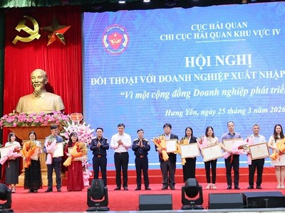 Hưng Yên: Đối thoại hải quan - doanh nghiệp, tháo gỡ vướng mắc trong xuất nhập khẩu 