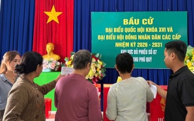 Cử tri cả nước đã bầu đủ 500 đại biểu Quốc hội khóa XVI.