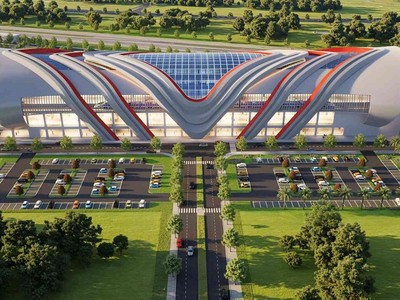 Phối cảnh một nha ga của tuyến metro Bến Thành - Cần Giờ.