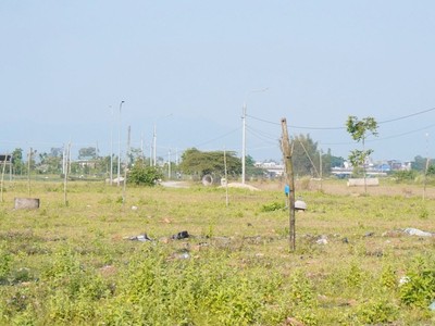 Dự án Kè và Khu dân cư Nam Sông Vệ có vốn đầu tư gần 186 tỷ đồng. Ảnh: T.D