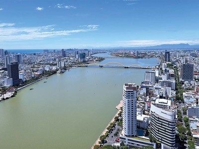 Nếu trước đây, đô thị Đà Nẵng quy hoạch lấy sông Hàn làm điểm lan tỏa, thì với không gian địa lý mới, quy hoạch hướng đến đa cực và đa trung tâm (Ảnh: Hà Minh)