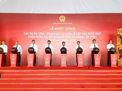 Lễ khởi công các dự án, công trình phục vụ Tuần lễ cấp cao APEC 2027